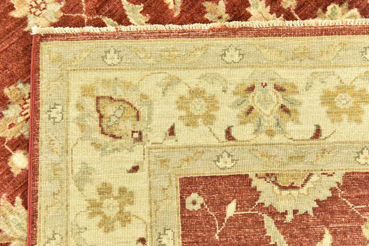 4' 10 x 6' 7 Hand Knotted Peshawar Ziegler Rug