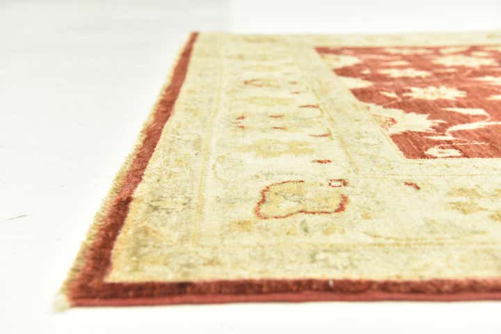 4' 10 x 6' 7 Hand Knotted Peshawar Ziegler Rug