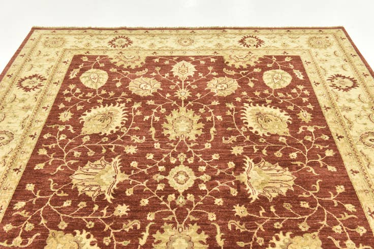 Detail image of 6' 10 x 8' 1 Hand Knotted Peshawar Ziegler Rug