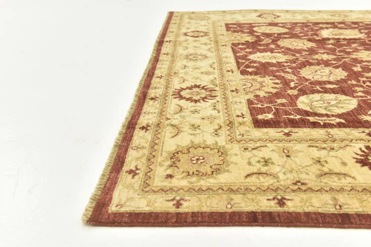 Detail image of 6' 10 x 8' 1 Hand Knotted Peshawar Ziegler Rug