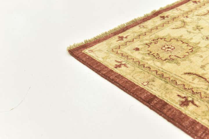 6' 10 x 8' 1 Hand Knotted Peshawar Ziegler Rug