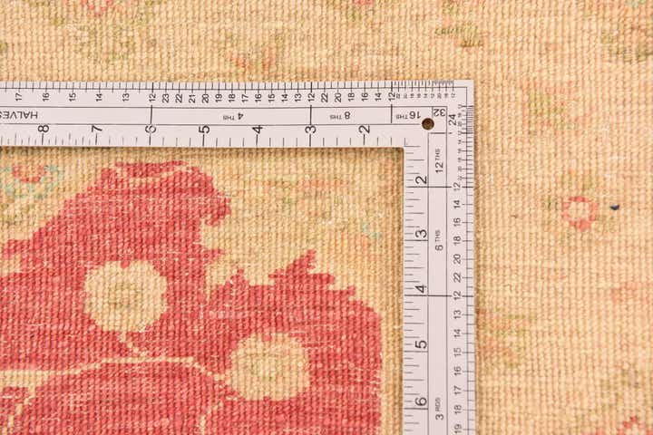 4' 2 x 5' 6 Hand Knotted Peshawar Ziegler Rug