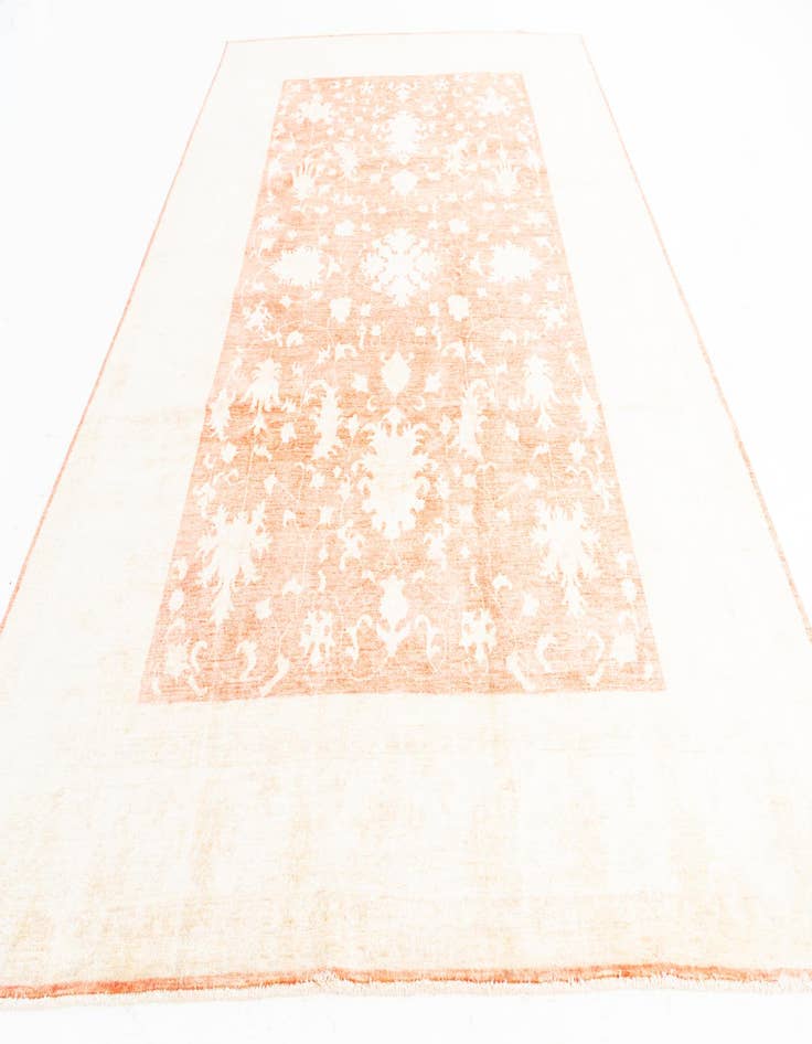 Detail image of 8' x 11' 8 Hand Knotted Peshawar Ziegler Oriental Rug