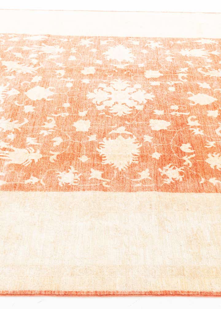 8' x 11' 8 Hand Knotted Peshawar Ziegler Oriental Rug