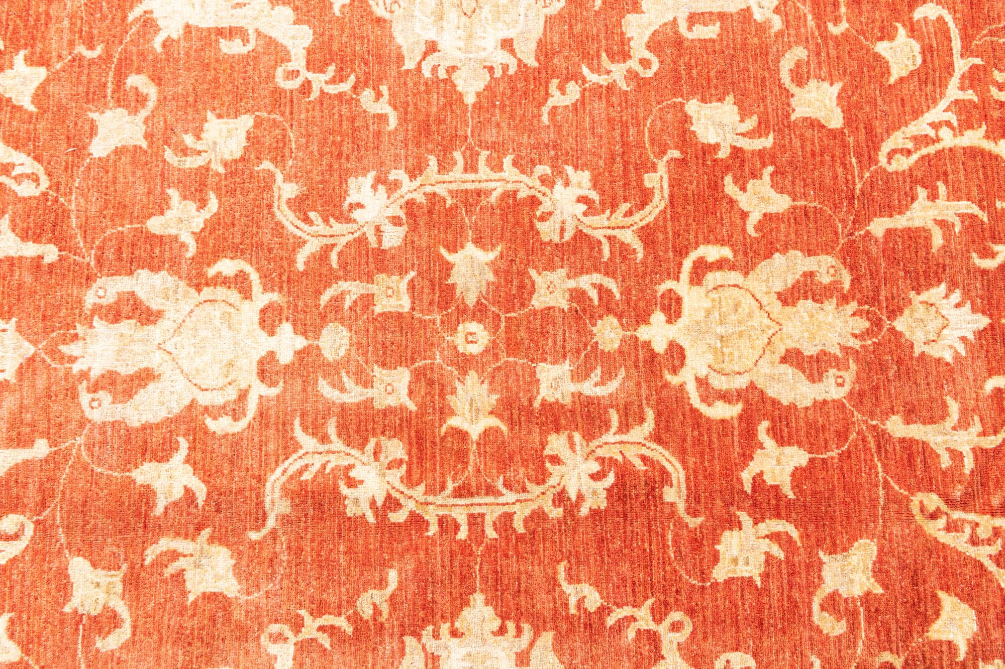 8' 2 x 9' 9 Hand Knotted Peshawar Ziegler Oriental Rug