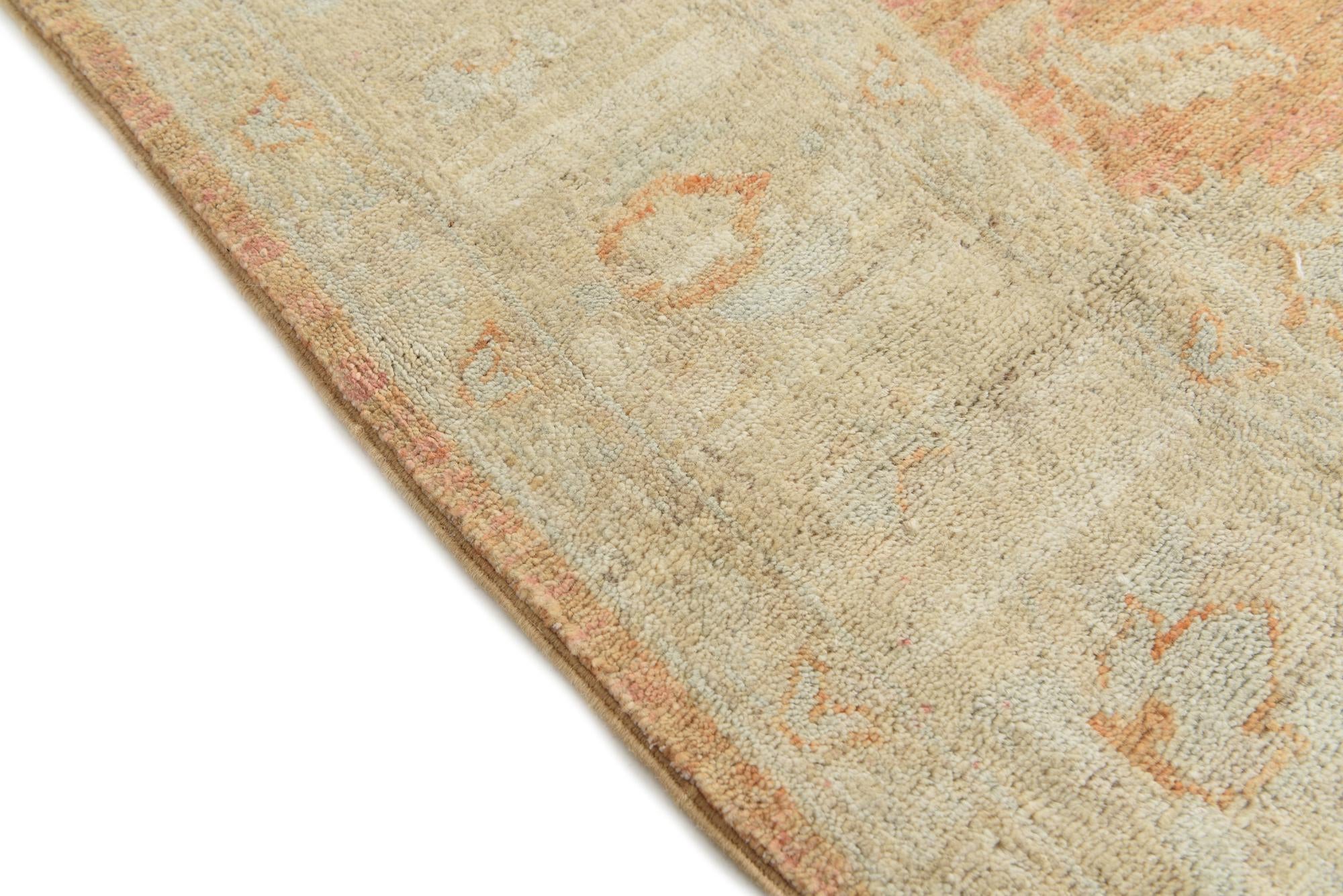 5' 6 x 7' 10 Hand Knotted Peshawar Ziegler Rug