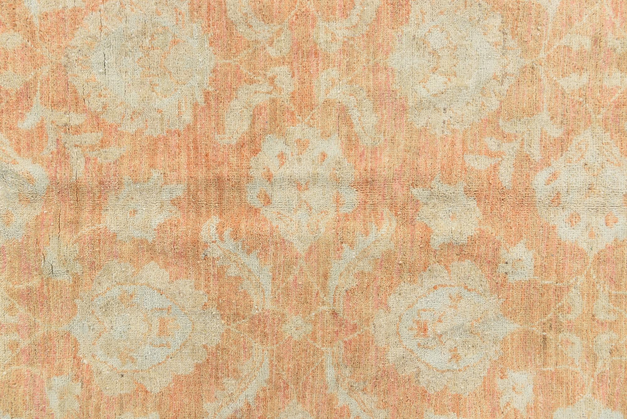 5' 6 x 7' 10 Hand Knotted Peshawar Ziegler Rug
