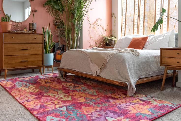 Detail image of 10' 6 x 16' 5 Washable Santa Fe Rug