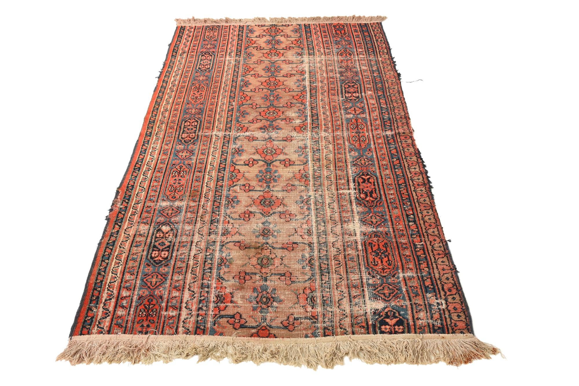 3' 7 x 6' 2 Hand Knotted Sarab Persian Wool Rug