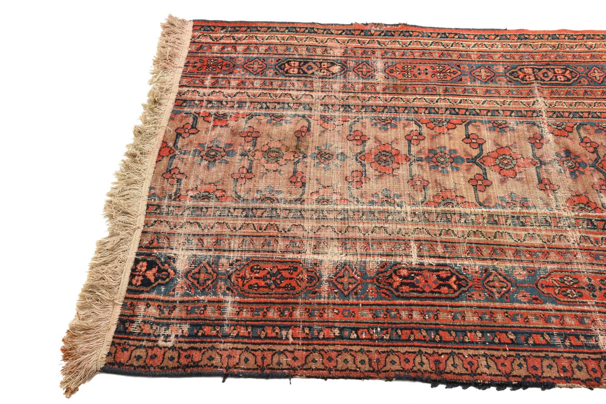 3' 7 x 6' 2 Hand Knotted Sarab Persian Wool Rug