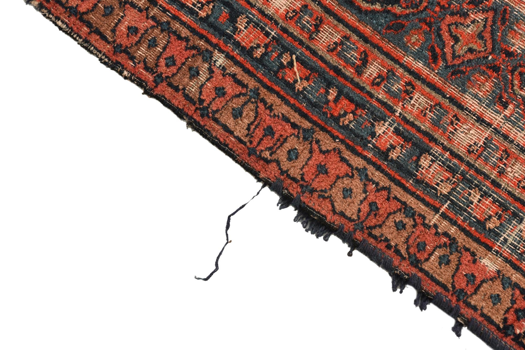 3' 7 x 6' 2 Hand Knotted Sarab Persian Wool Rug