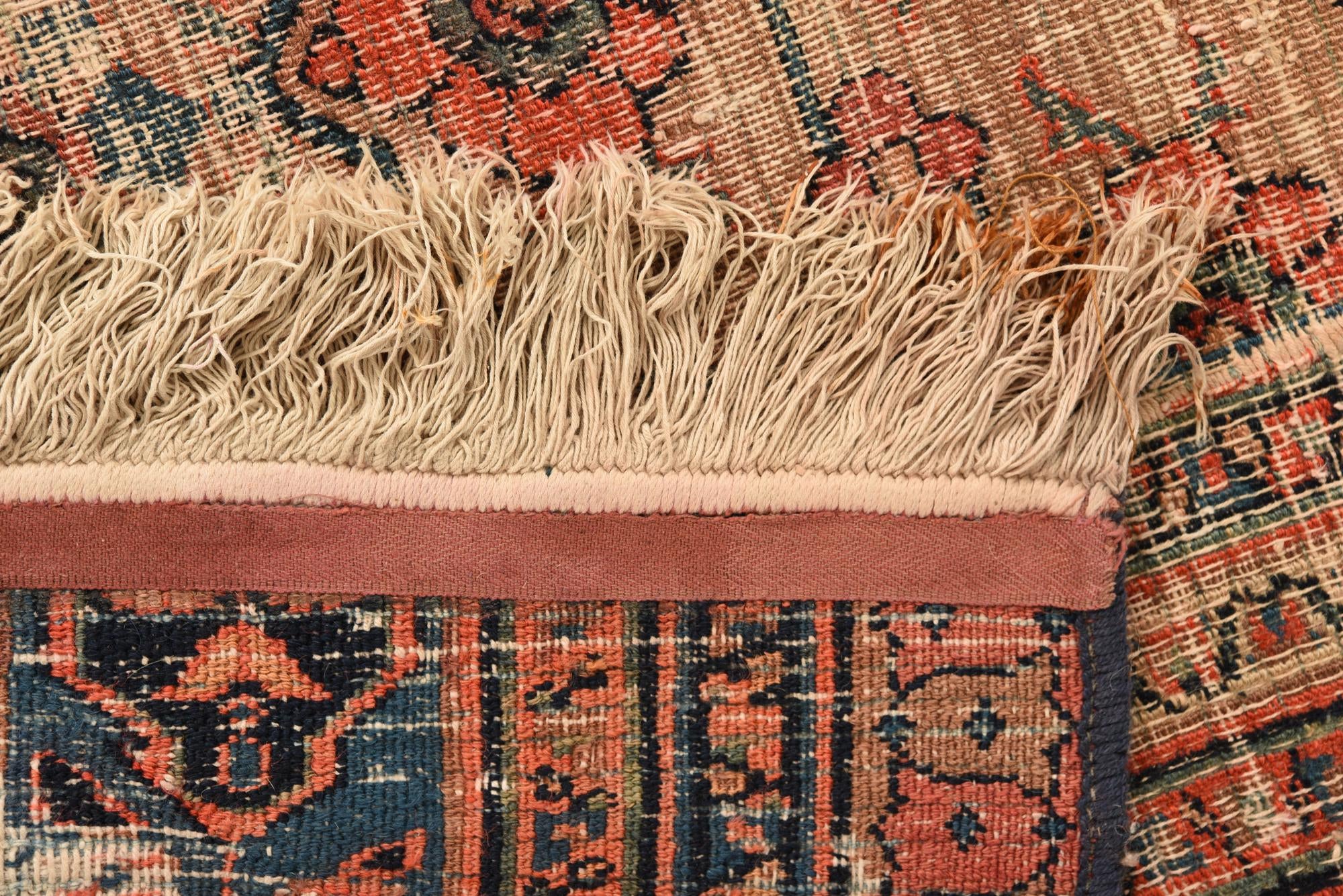 3' 7 x 6' 2 Hand Knotted Sarab Persian Wool Rug