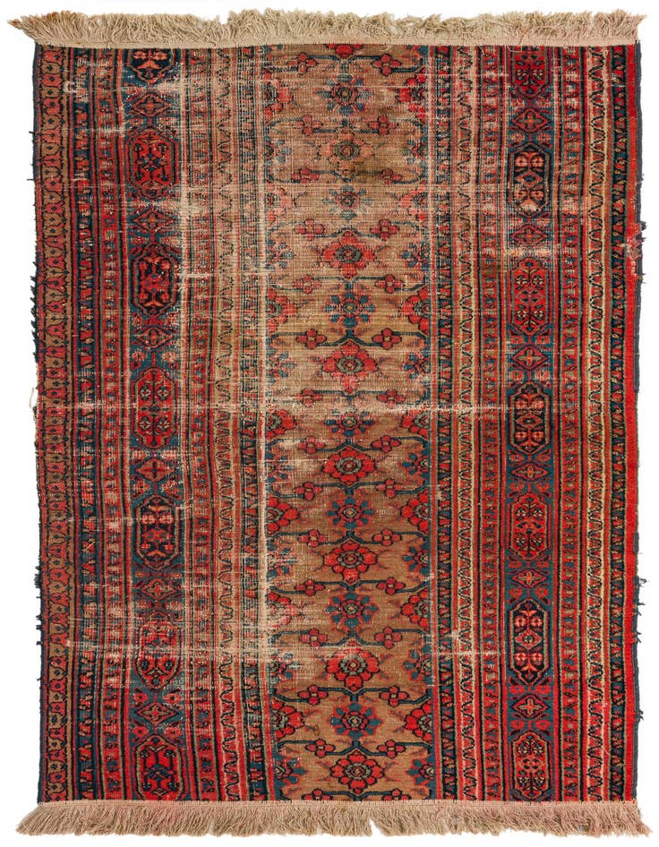 Detail image of 3' 7 x 6' 2 Hand Knotted Sarab Persian Wool Rug