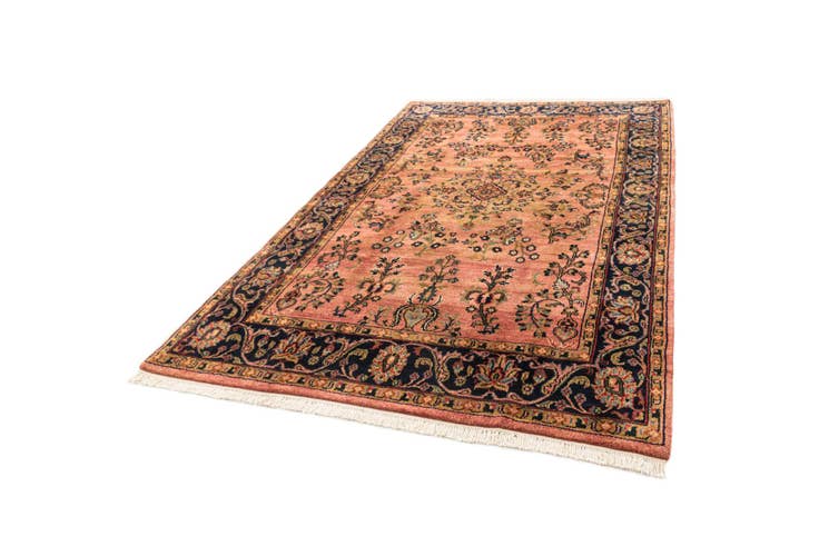 Detail image of 6' 6 x 10' Hand Knotted Sarough Wool Rug