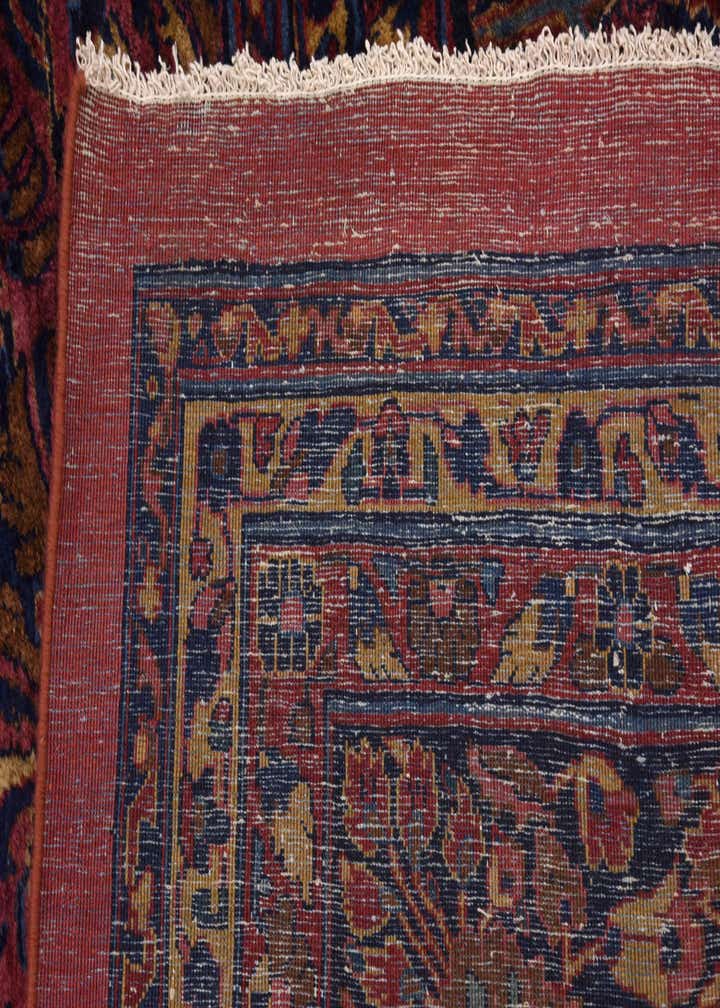 13' 6 x 29' 2 Hand Knotted Sarough Persian Wool Rug