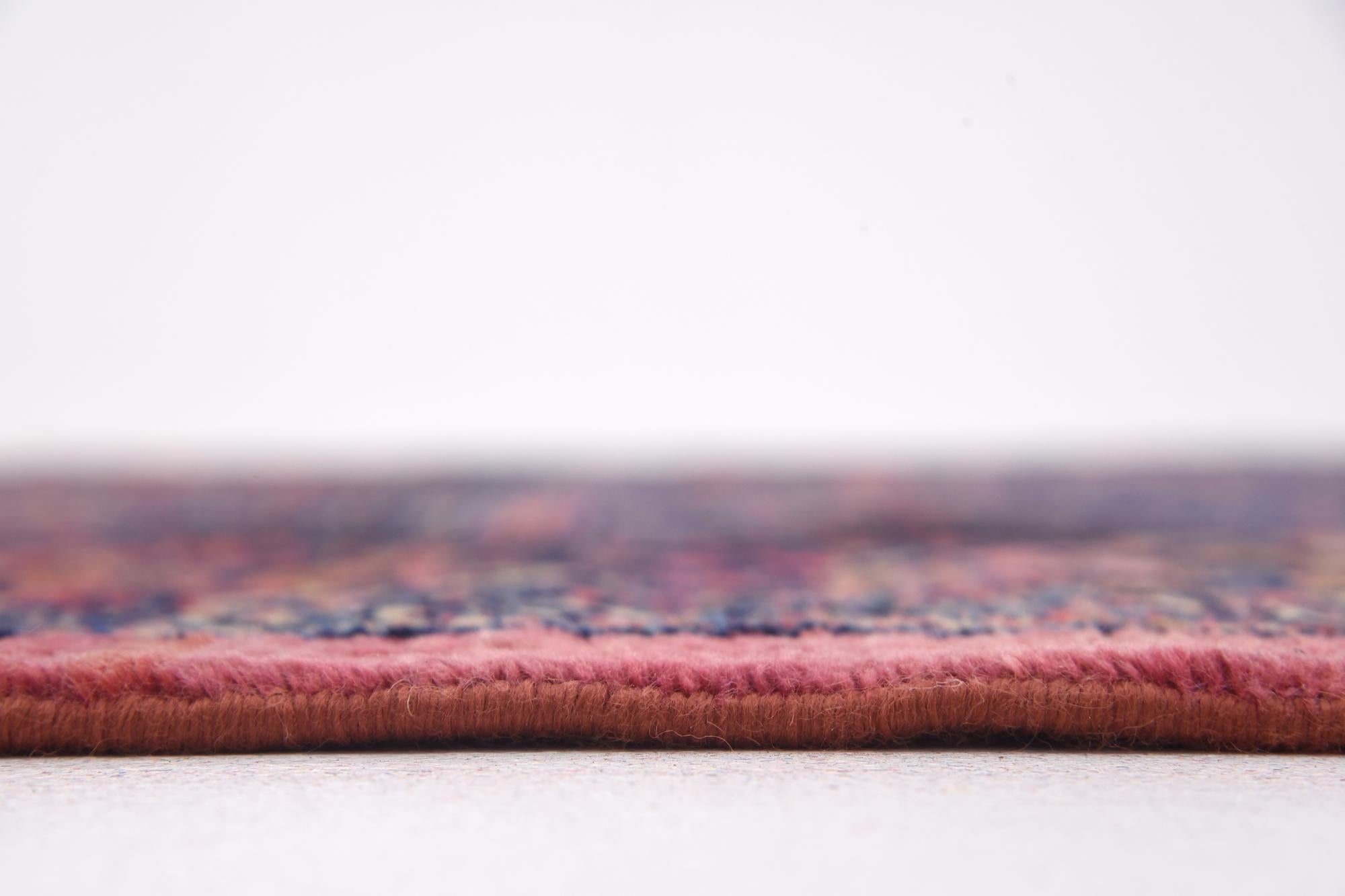 13' 6 x 29' 2 Hand Knotted Sarough Persian Wool Rug