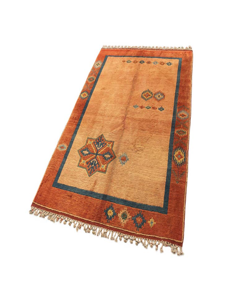 Detail image of 5' 4 x 7' 4  Hand Knotted Shiraz-Gabbeh Wool Rug