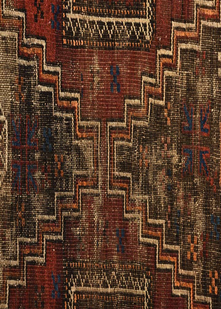 3' 9 x 6' 10 Hand Knotted Shiraz Persian Wool Rug
