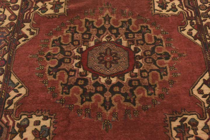 4' 2 x 6' 2 Hand Knotted Sumak Wool Rug