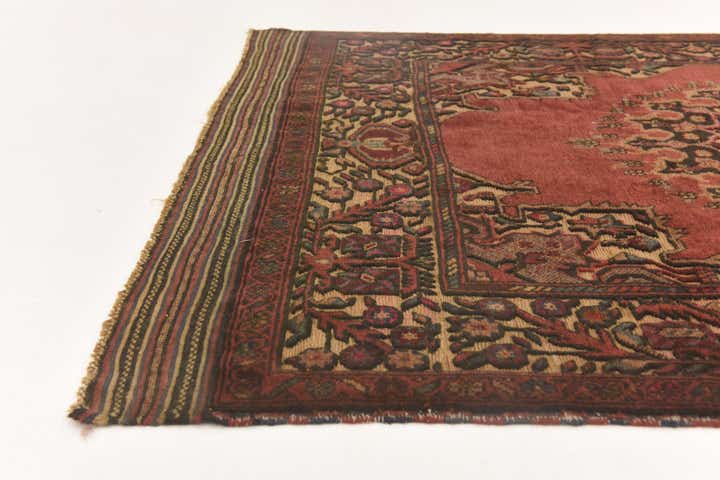 4' 2 x 6' 2 Hand Knotted Sumak Wool Rug