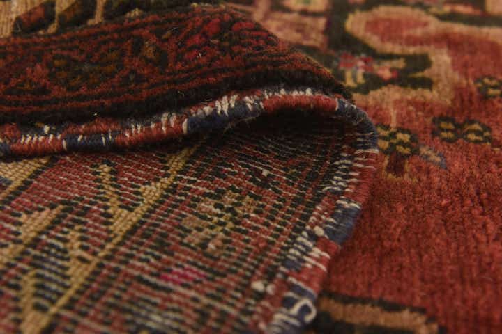 4' 2 x 6' 2 Hand Knotted Sumak Wool Rug