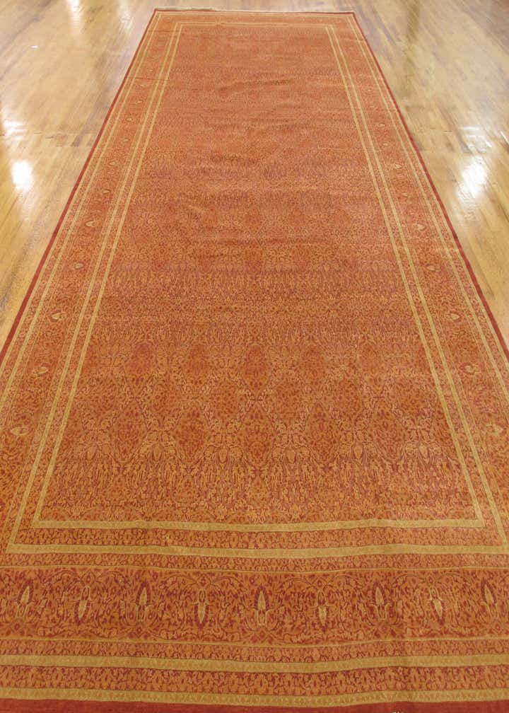 12' 4 x 24' 4 Hand Knotted Tabriz Hadji Jalili Oriental Rug