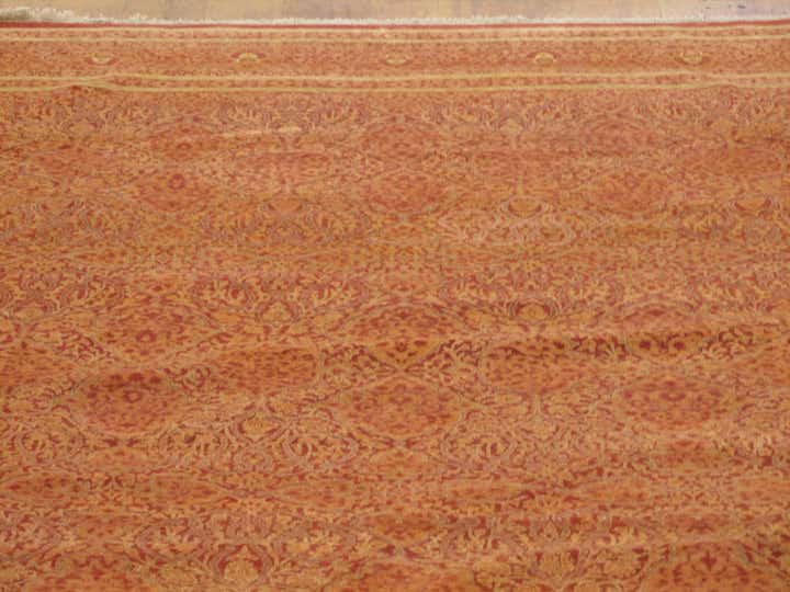 12' 4 x 24' 4 Hand Knotted Tabriz Hadji Jalili Oriental Rug