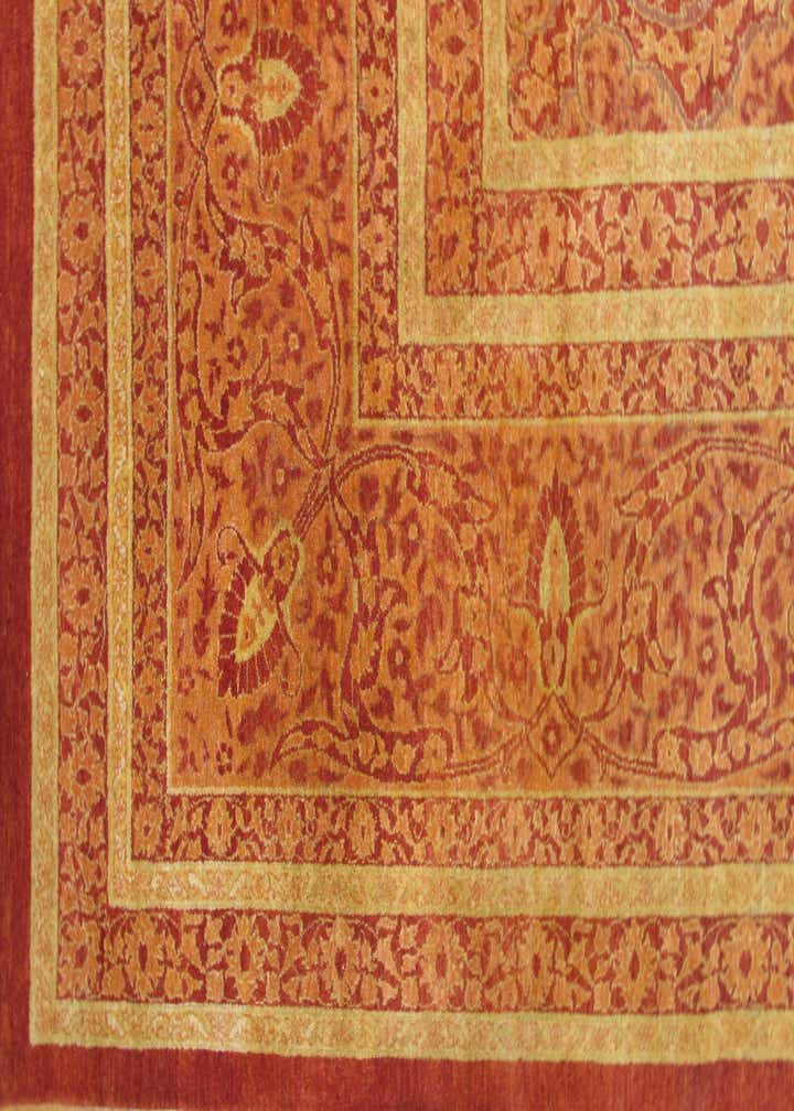 12' 4 x 24' 4 Hand Knotted Tabriz Hadji Jalili Oriental Rug