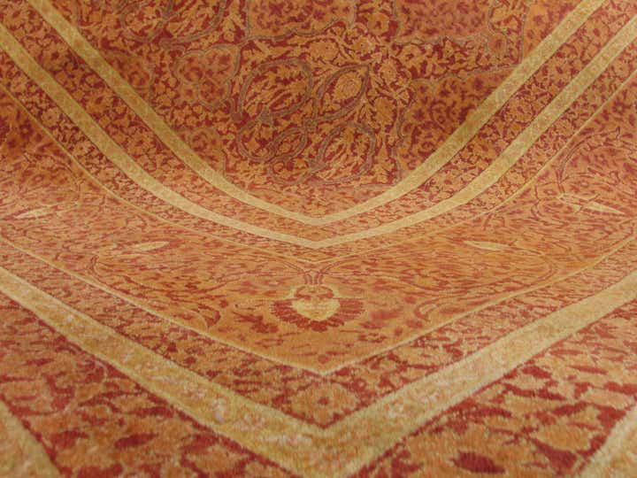 12' 4 x 24' 4 Hand Knotted Tabriz Hadji Jalili Oriental Rug