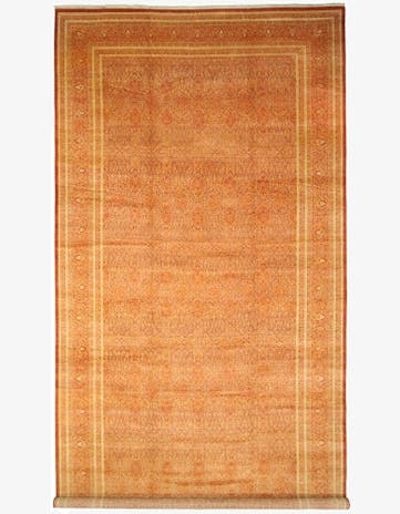 12' 4 x 24' 4 Hand Knotted Tabriz Hadji Jalili Oriental Rug