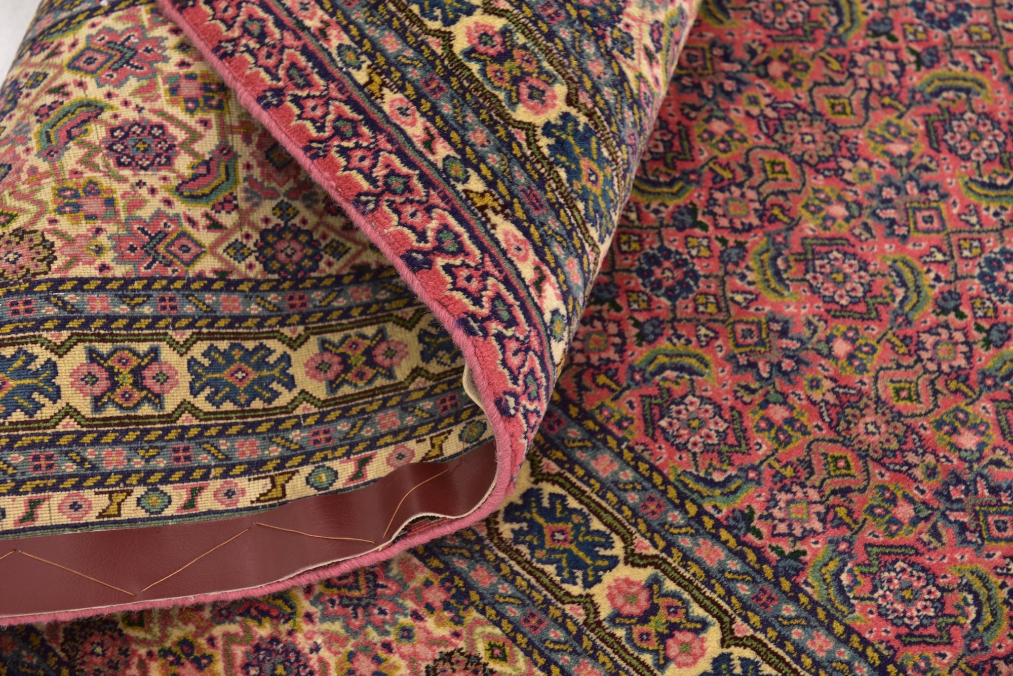 7' x 9' 7 Hand Knotted Tabriz Persian Wool Rug