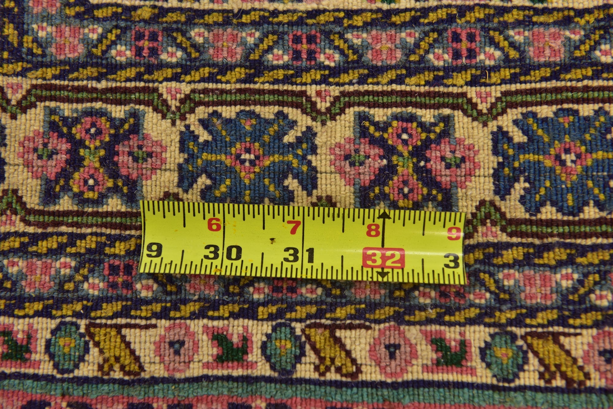 7' x 9' 7 Hand Knotted Tabriz Persian Wool Rug