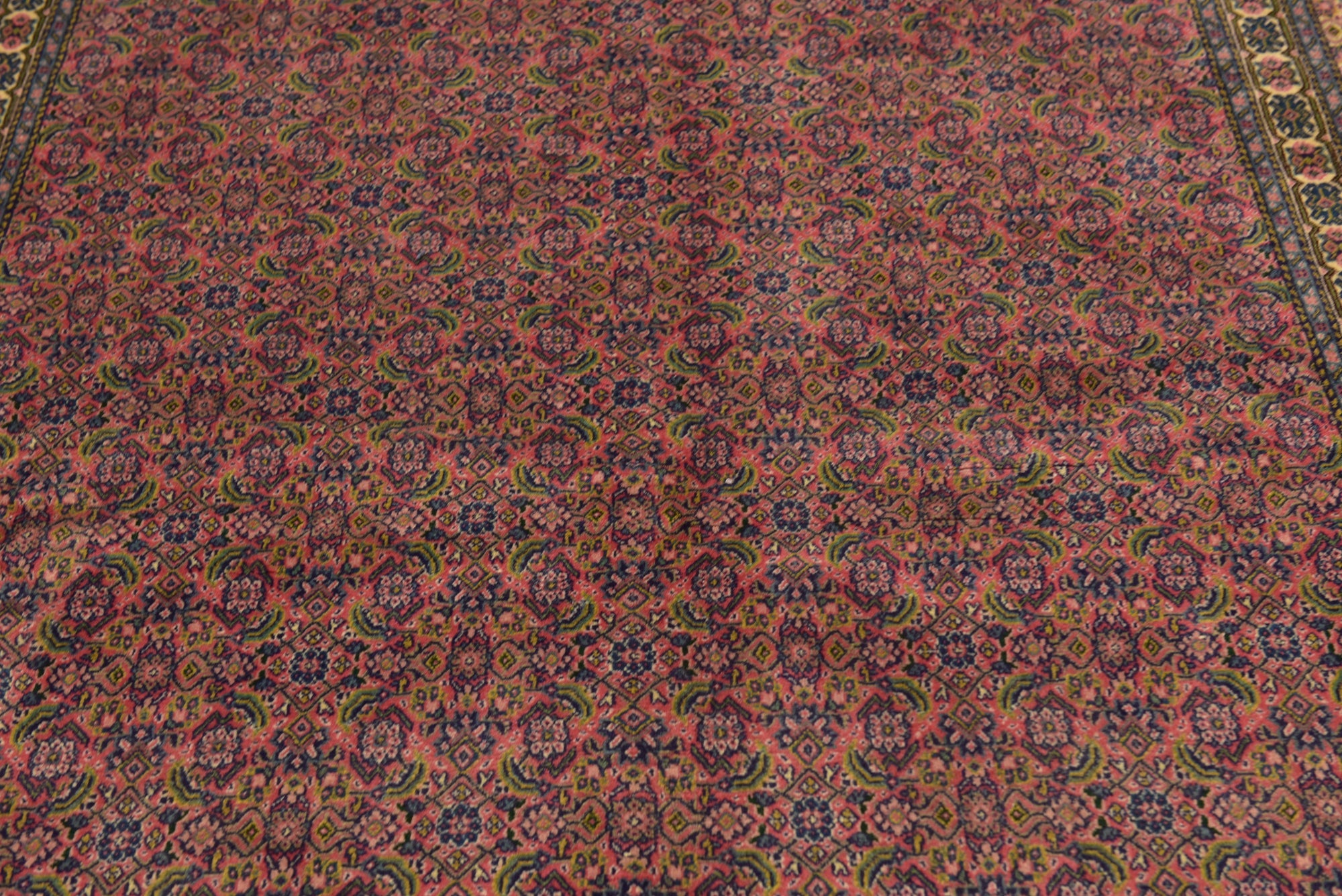 7' x 9' 7 Hand Knotted Tabriz Persian Wool Rug