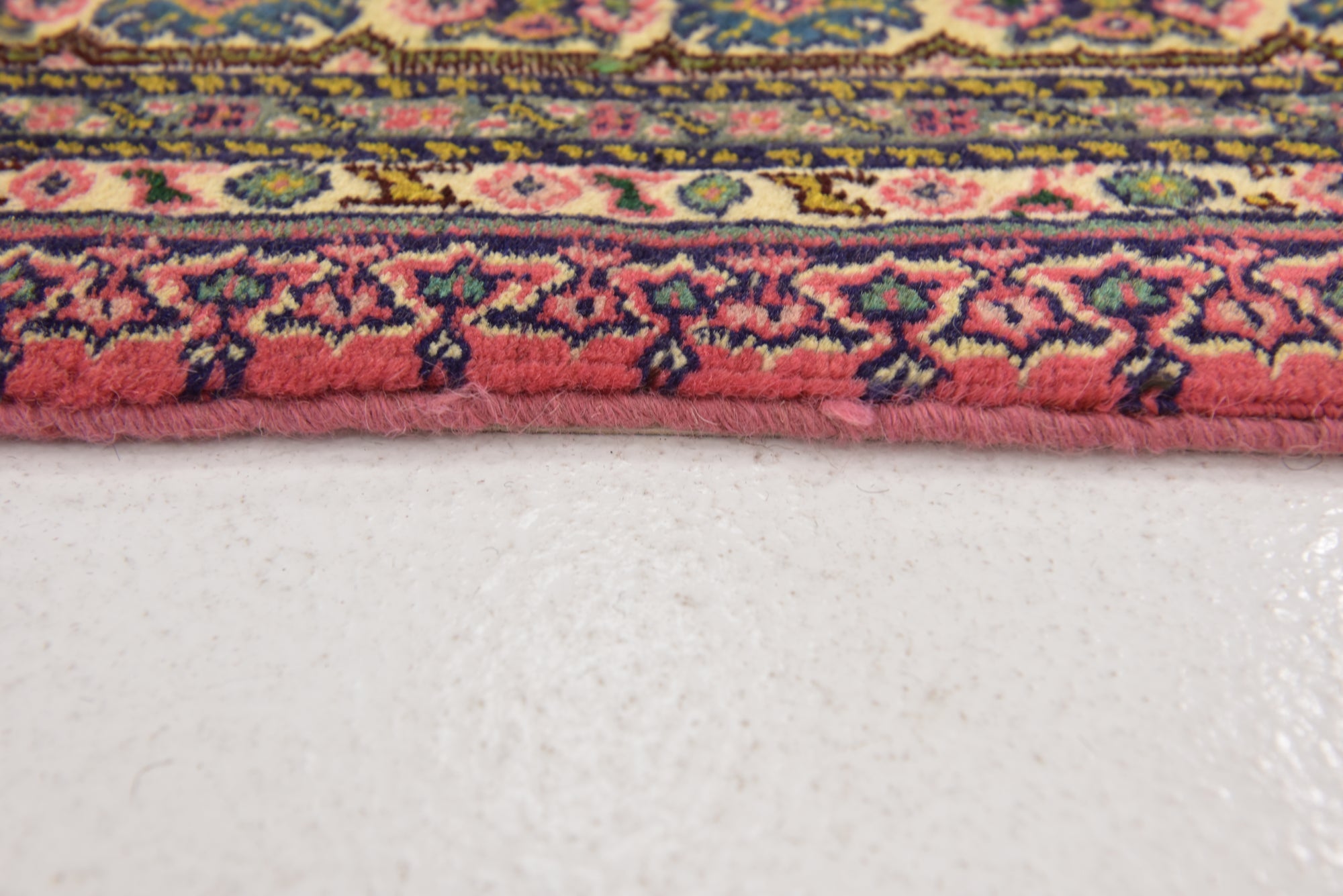 7' x 9' 7 Hand Knotted Tabriz Persian Wool Rug