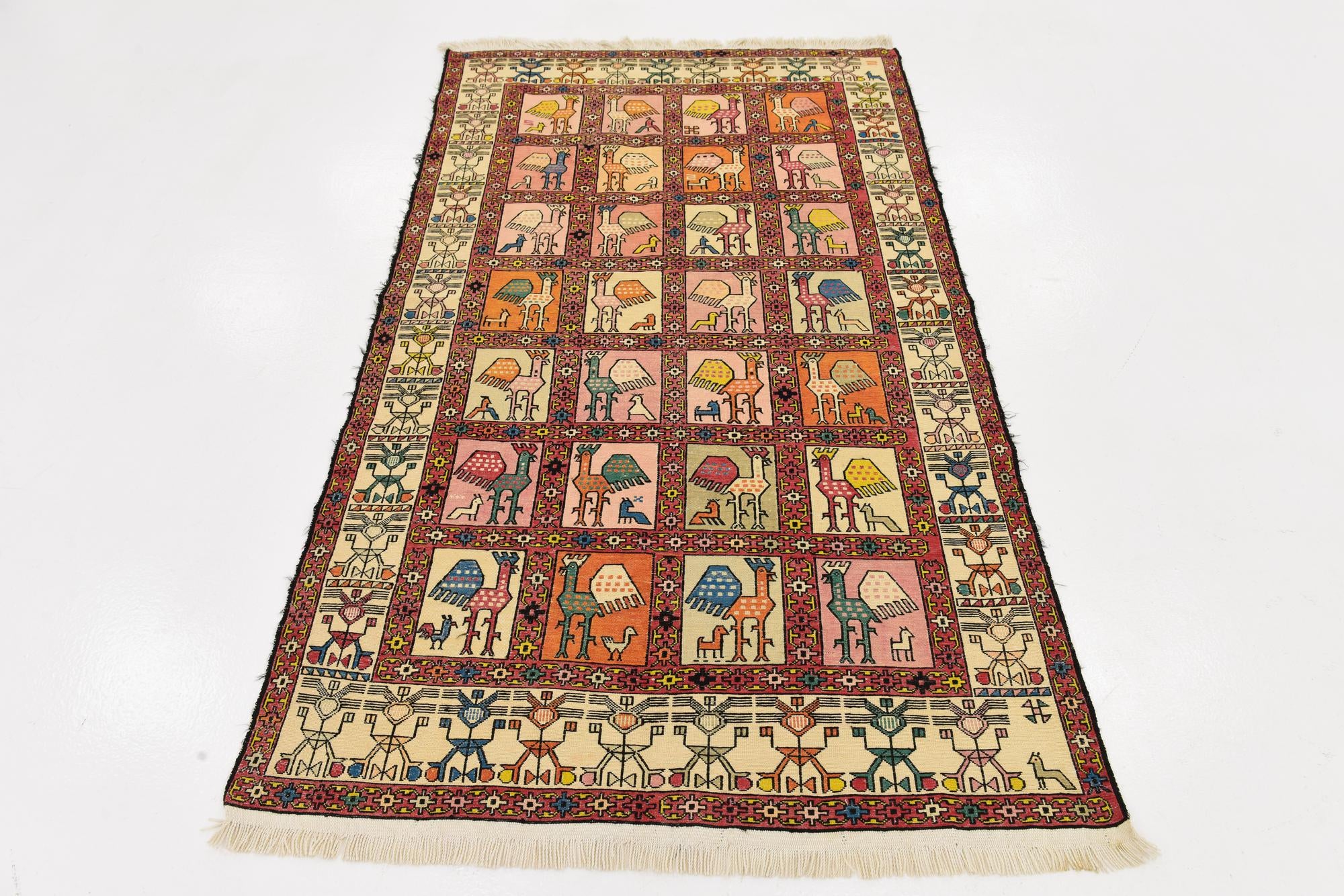 3' 10 x 6' Tapestry Wool Rug