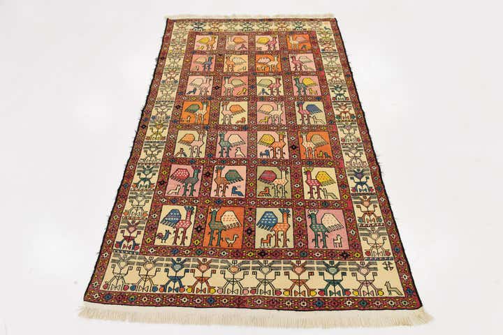 3' 10 x 6' Tapestry Wool Rug