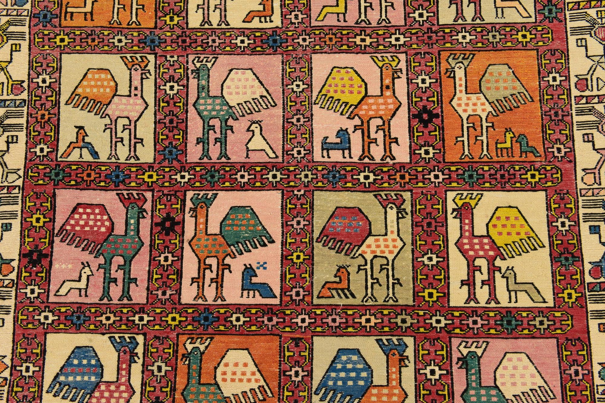 3' 10 x 6' Tapestry Wool Rug