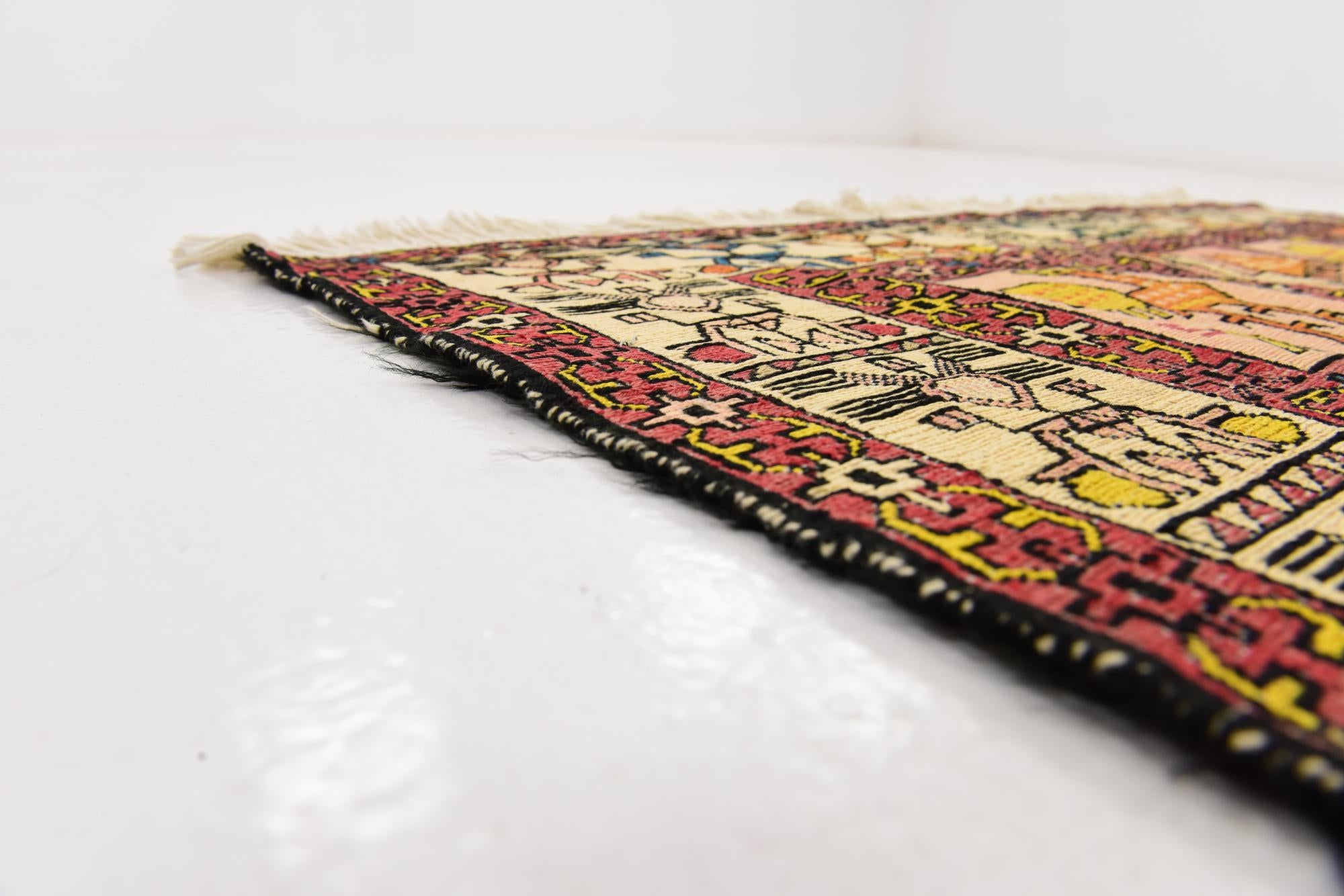 3' 10 x 6' Tapestry Wool Rug