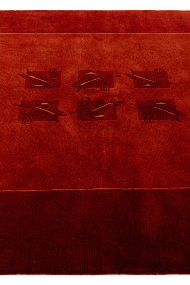 Detail image of 5' 8 x 7' 10 Hand Knotted Tibet Wool Rug