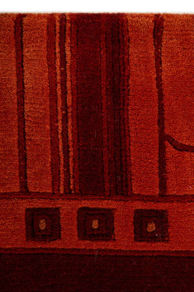 5' 8 x 7' 10 Hand Knotted Tibet Wool Rug