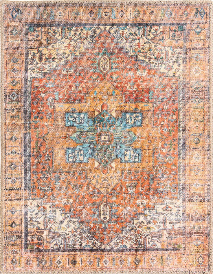 Detail image of 2' x 3' Washable Timeless Rug