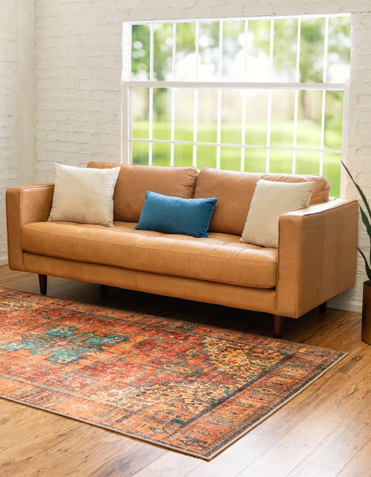 Detail image of 7' 6 x 10' 6 Washable Timeless Rug