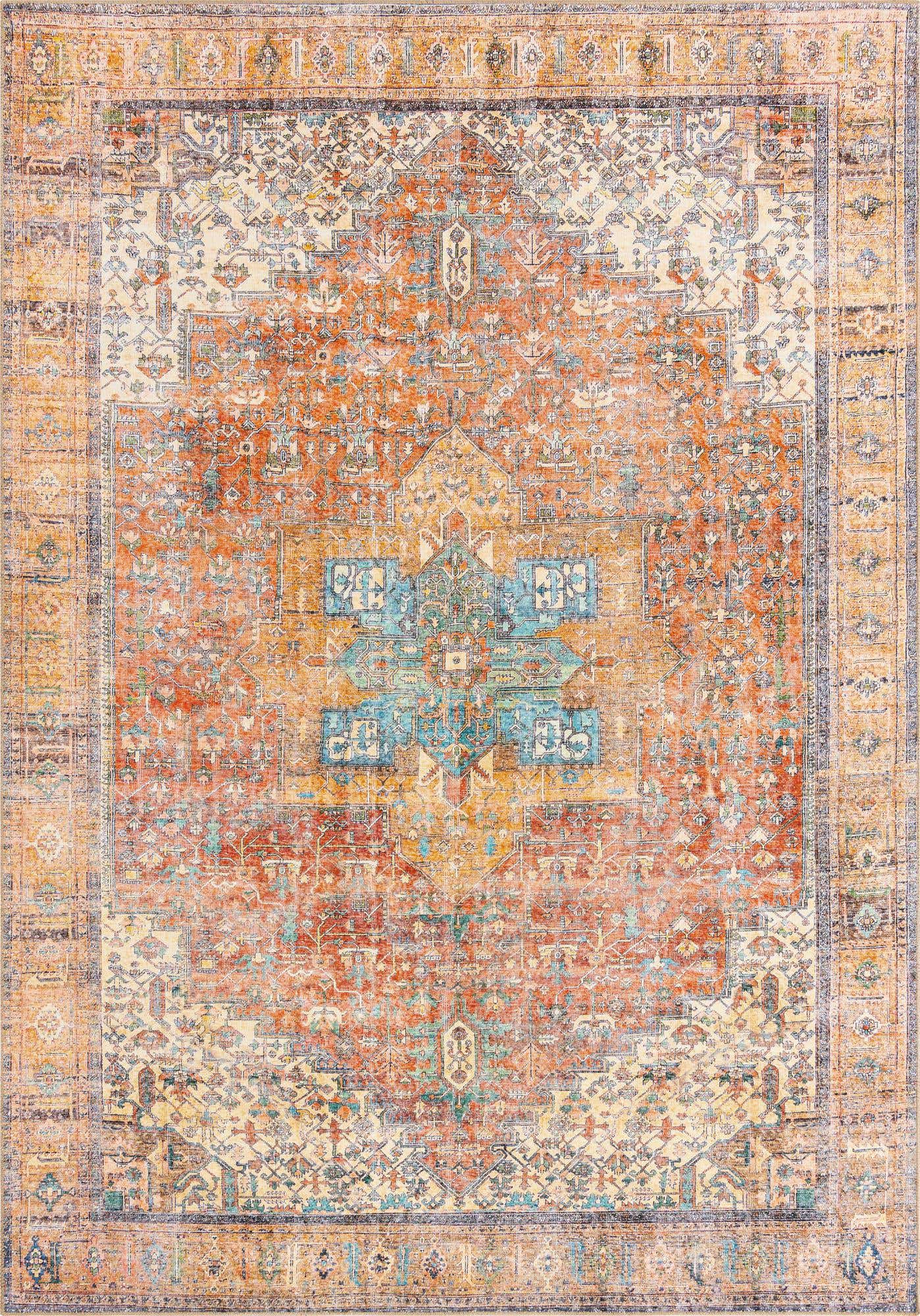 8' 4 x 12' Washable Timeless Rug