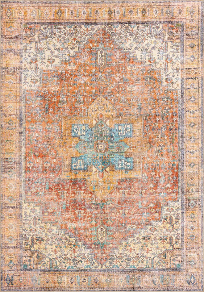 Detail image of 8' 4 x 12' Washable Timeless Rug