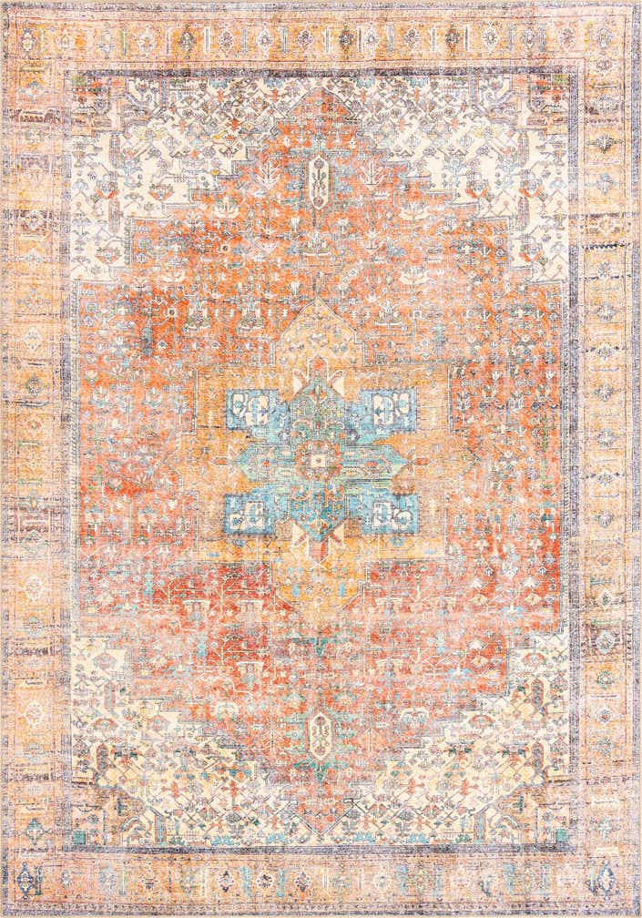 9' x 12' Washable Timeless Rug