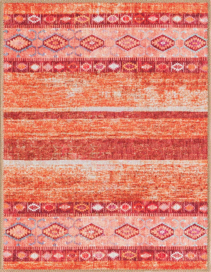 Detail image of 2' x 3' Washable Timeless Rug