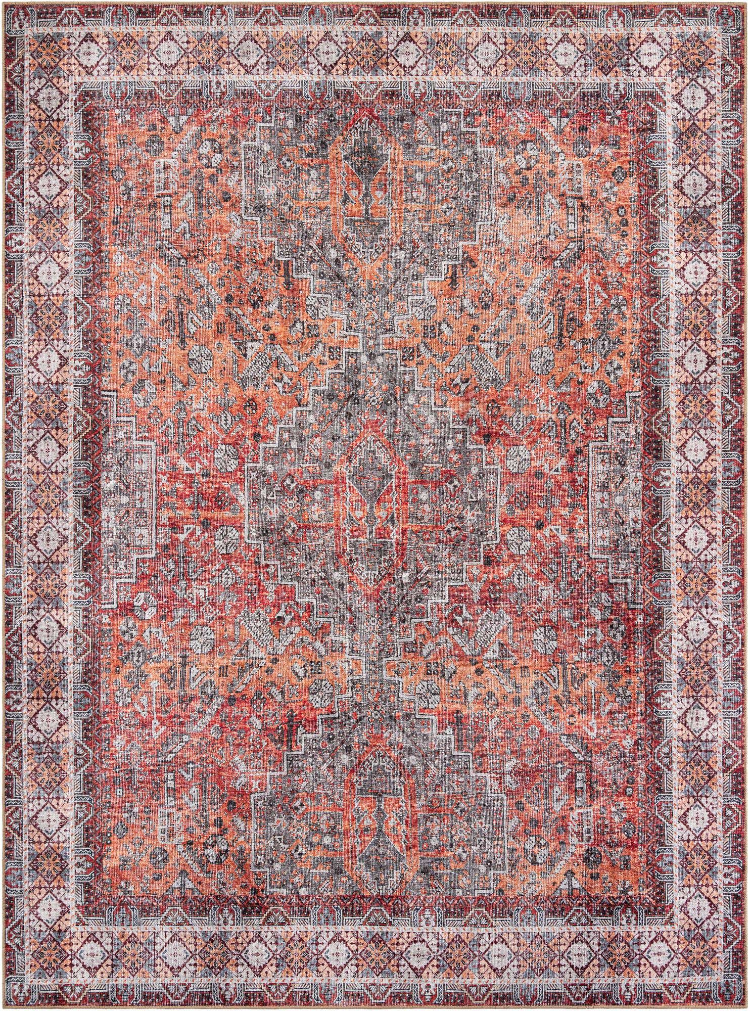 9' 5 x 13' 1 Washable Timeless Rug