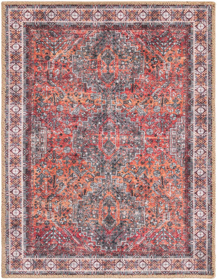 Detail image of 2' x 3' 1 Washable Timeless Rug