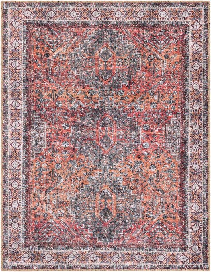 Detail image of 3' 6 x 5' 6 Washable Timeless Rug