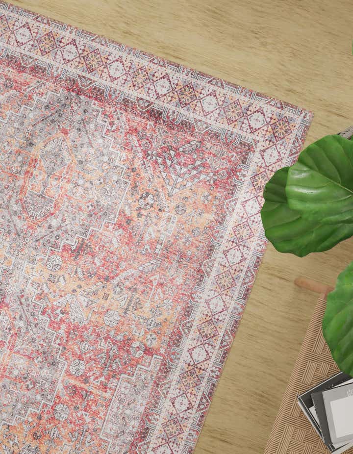 6' 1 x 9' Washable Timeless Rug